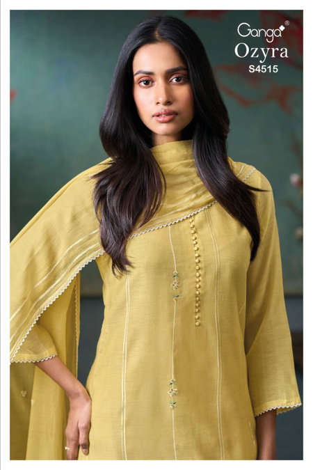 Ozyra S 4515 By Ganga Mul Banarasi Designer Salwar Suits Wholesale Online